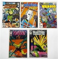 (5) DC Comics - Wild Dog Martian Manhunter +