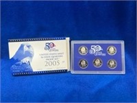 2005-s Proof State Quarters Like New Package