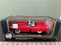 1955 Ford Thunderbird convertible 1/18 scale