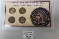 Coins of the American Frontier Indian Head Penny C