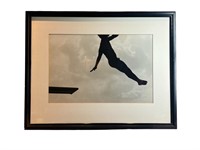 An Unknown Artist, Black & White Framed Print 21H