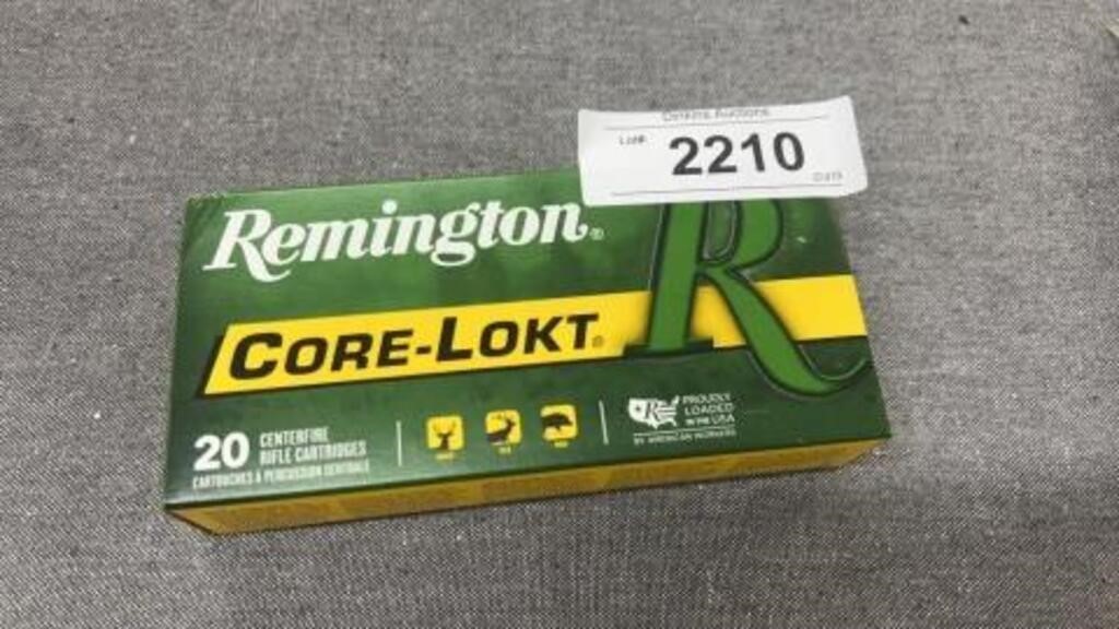 Remington 170 GR. Core-lokt SP