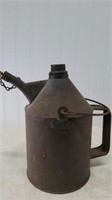 Vtg Railroad Style Oil/Gas Can