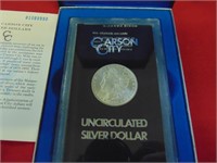 (1) 1882 Carson City SILVER DOLLAR 90%