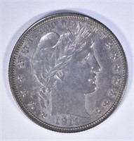 1911 BARBER HALF DOLLAR