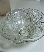 Beautiful pattern glass bowl