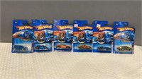 6 miscellaneous hot wheels from 2005 collector