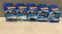 5 miscellaneous hot wheels from 2005 collector