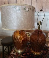 Amber Lamps