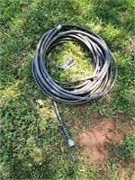 Water hose and nozzle sprayer