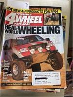 Stack of Peterson 4-Wheel magazine 2004/2005