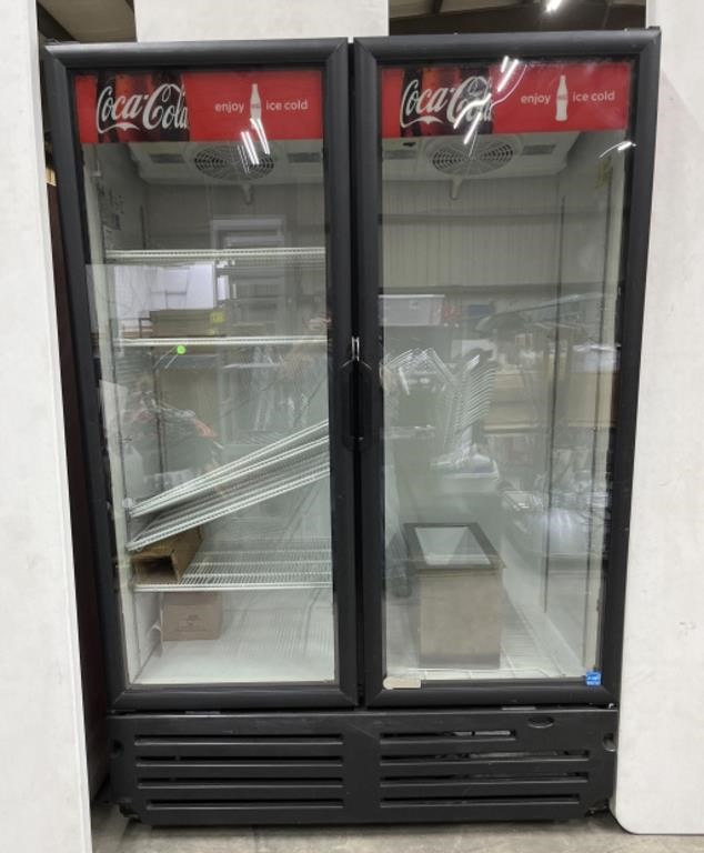 (AS) Imbera 2 door Refrigerator (Coca-Cola), 79In