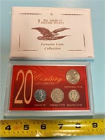 20th century coin collection
