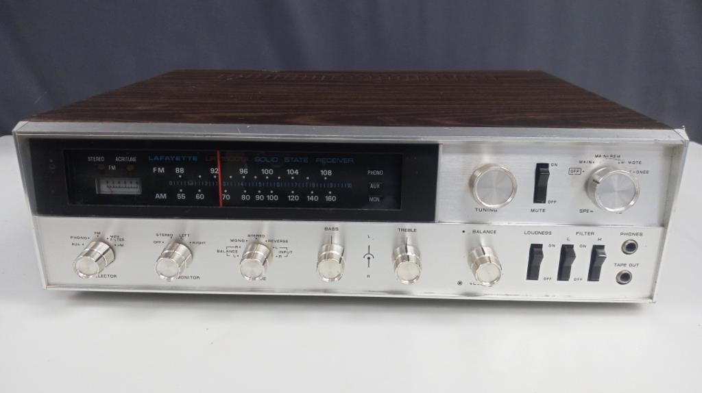 Lafayette LR-1500TA Stereo AM-FM 70 Watt Receiver