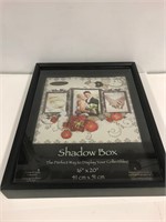 Shadow box. 16” x 20” x 2.5” deep