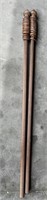 Two piece 120" Wooden Curtain Rod *LYS