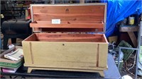 Lane cedar chest, measures 19 3/4 inches tall 43