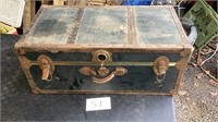 Vintage trunk measures 13 inches tall 31 inches