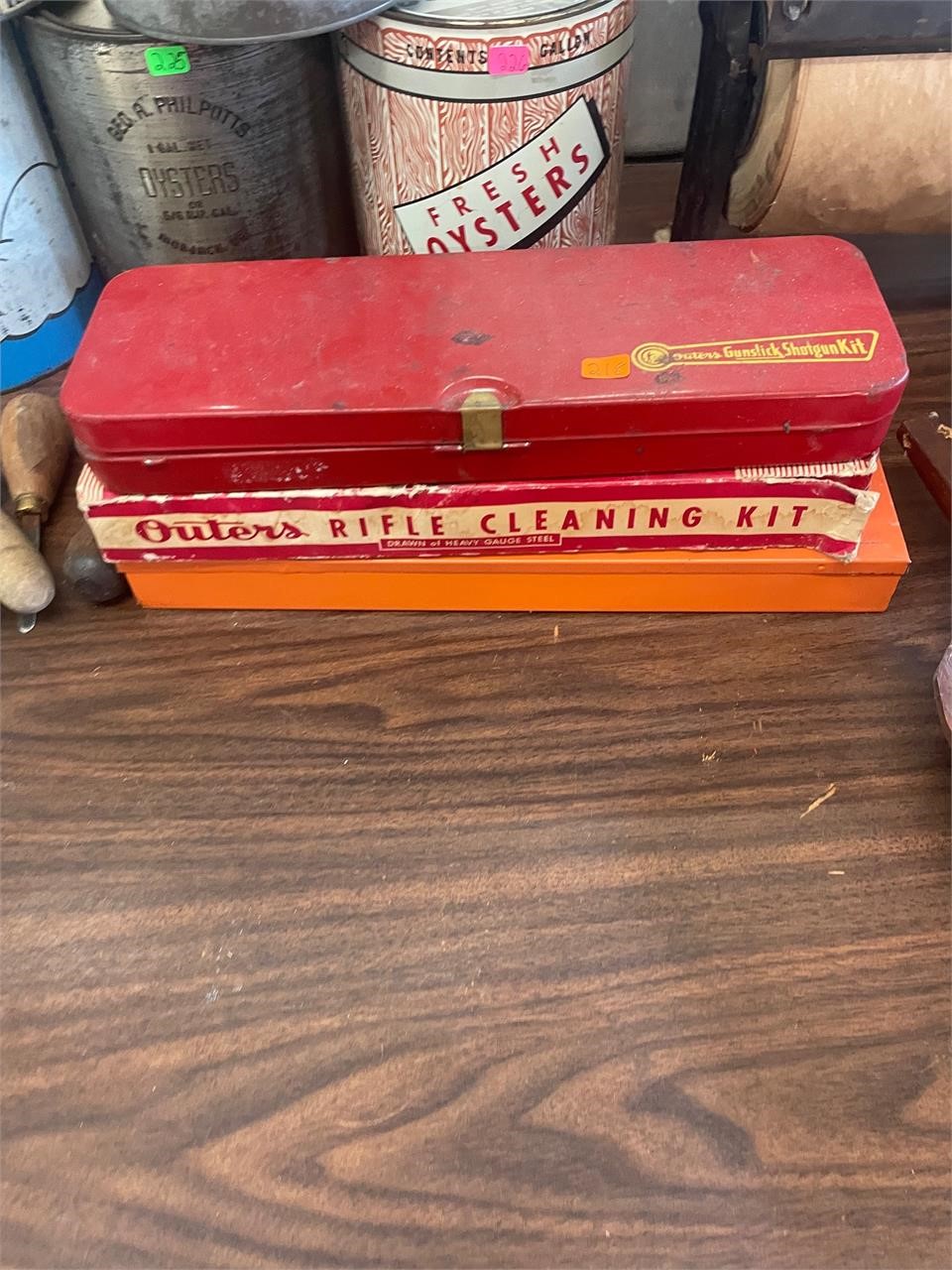 3 Vintage Gun Cleaning Kits
