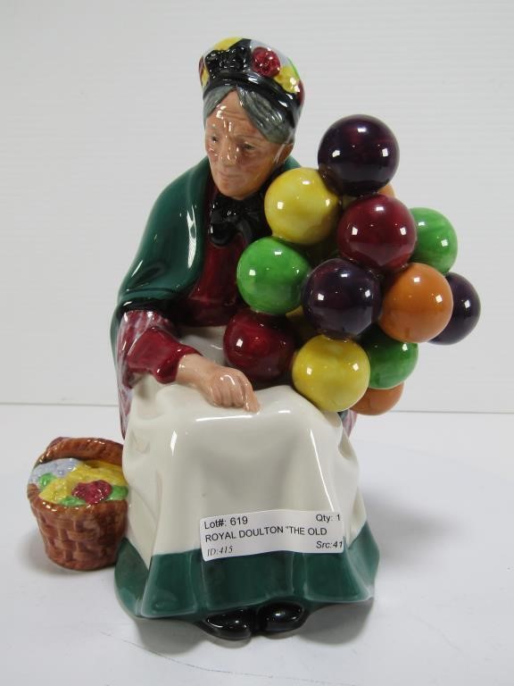 ROYAL DOULTON "THE OLD BALLOON SELLER" FIGURE