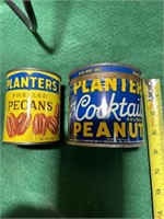 NIB Planters Pecans can 1 Planters cocktail opened