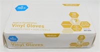 100 Medium Medical Examination Vinyl Gloves