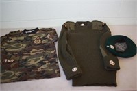 Royal Marine Jersey, Baret & T Shirt Size