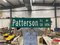 Patterson Road Street Sign