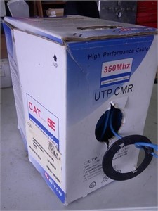 partial roll of Cat 5 wire