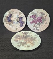 Decorative Grape Plate Set