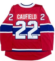 Cole Caufield Signed Canadiens Replica Jersey