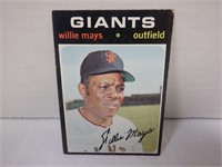 1971 TOPPS #600 WILLIE MAYS