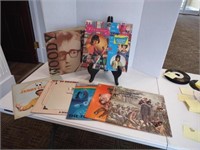 Group of 7 comedy records. The Firesign Theater,