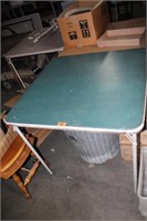 Card Table     green