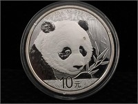 30g .999 Fine Silver Round Chinese Panda
