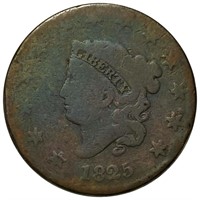 1825 Coronet Head Large Cent NICELY CIRCULATED
