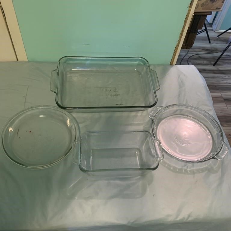 Anchor Hocking Clear Glass Baking Dishes