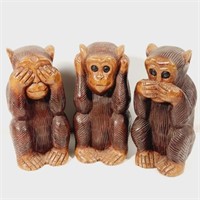 Mandalay Box Co. See Hear Speak No Evil Monkeys