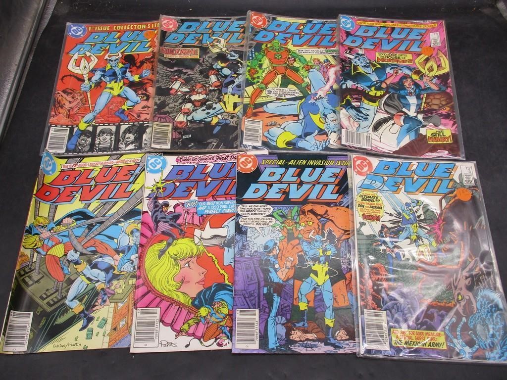 8 Issues of Blue Devil - No. 1-8
