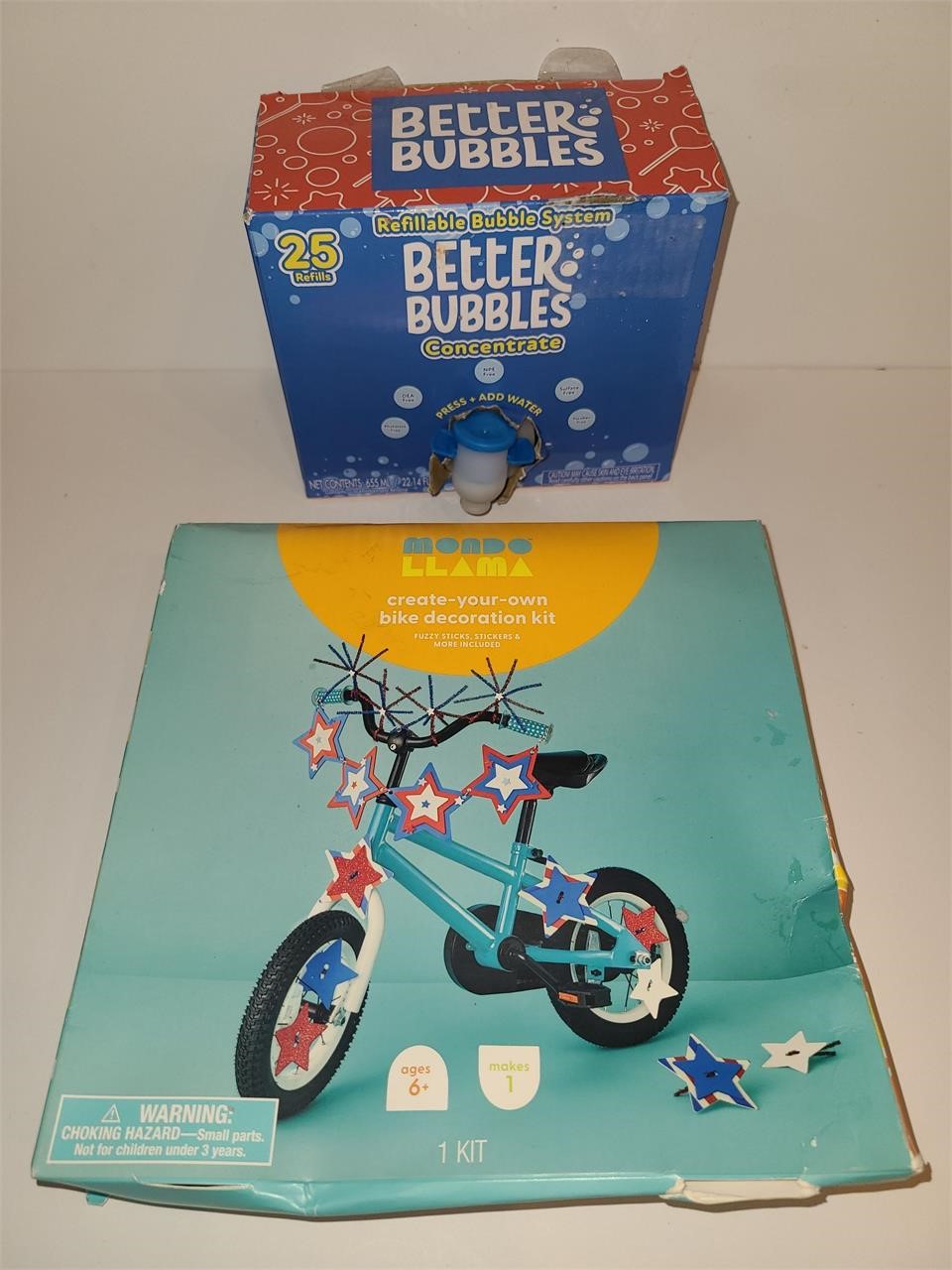 Bubble System and Bike Decoration Kit