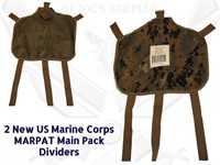 2 Military USMC Marpat Pack Divider APB03