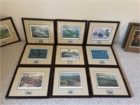 (9x) G.C.C.A. Stamp Print Collection