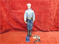 1960's GI Joe Navy Figure, accessories