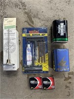BI-Therm Dial Thermometer, Tire Repair, Batteries