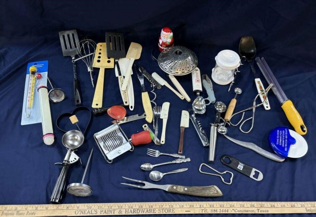 Assorted Kitchen Utensils