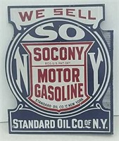 DSPF Socony Motor Gasoline Sign