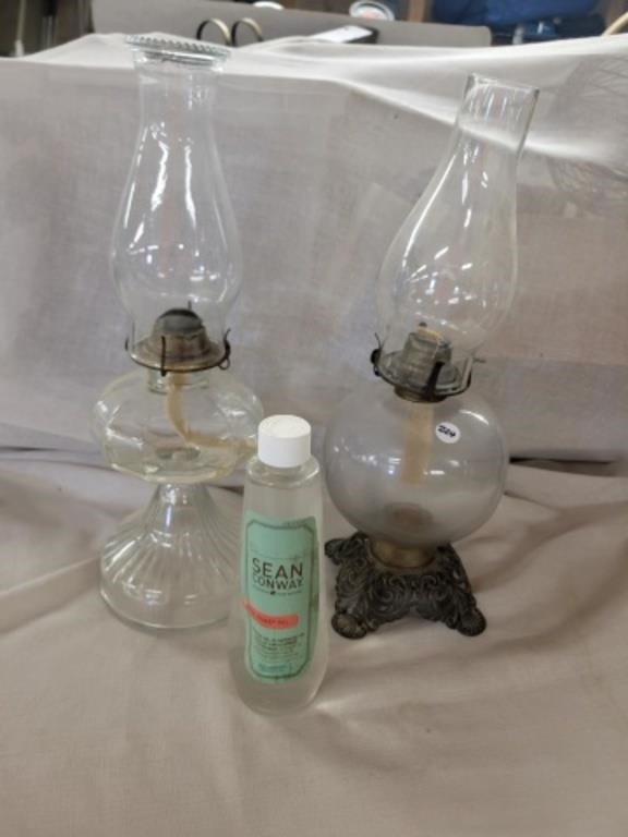 Vintage Oil Lamps