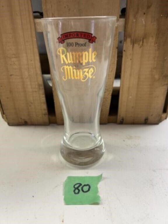 Rumple Minze glass