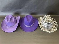 Wrangler, Micheal Howard, Amscan Cowboy Hats