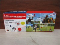 6 in 1 Backyard Game Combo Set